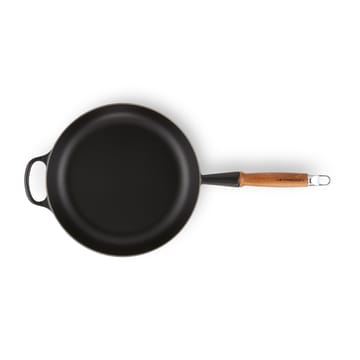 Le Creuset Signature sauce pan wooden handle 28 cm - Matte Black - Le Creuset