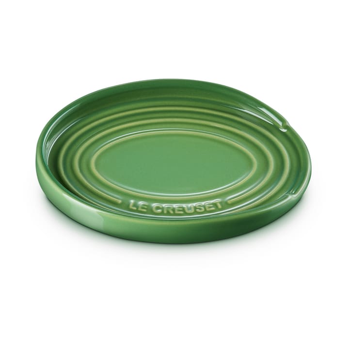 Oval holder for serving spoon, Bamboo Le Creuset