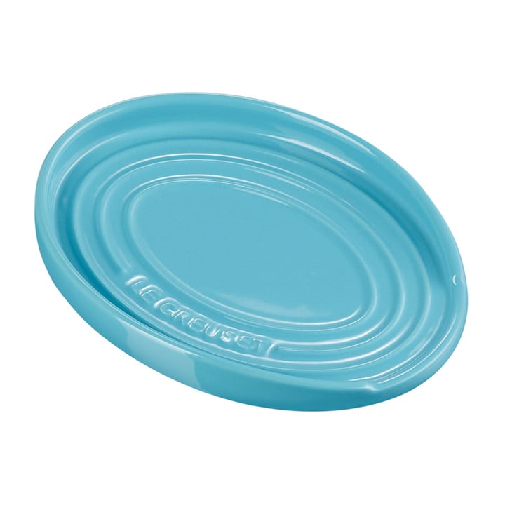 Oval holder for serving spoon, Caribbean Le Creuset