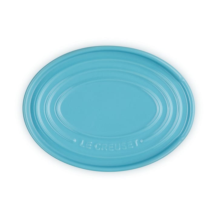 Oval holder for serving spoon, Caribbean Le Creuset