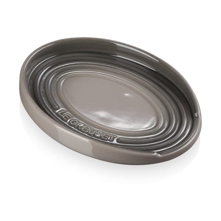 Oval holder for serving spoon, Flint Le Creuset