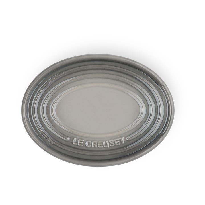 Oval holder for serving spoon, Flint Le Creuset