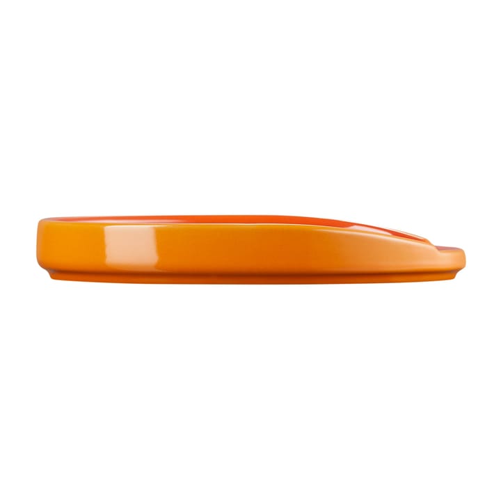 Oval holder for serving spoon, Volcanic Le Creuset