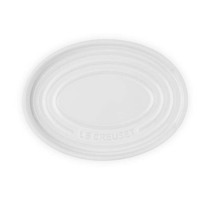 Oval holder for serving spoon - White - Le Creuset