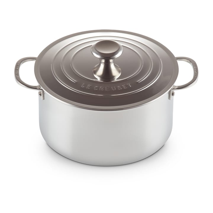 Signature 3-Ply deep  casserole with lid, 6 l Le Creuset