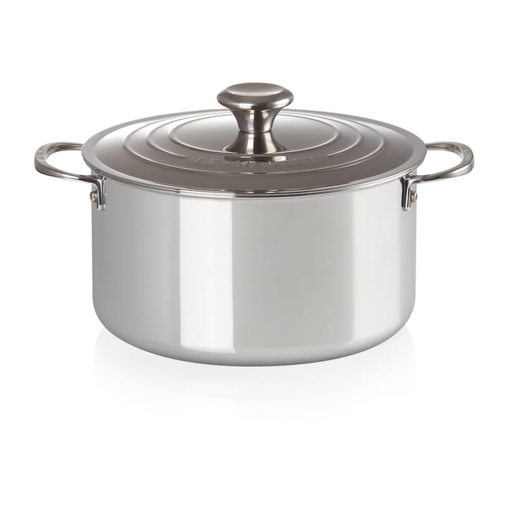 Signature 3-Ply deep  casserole with lid, 6 l Le Creuset