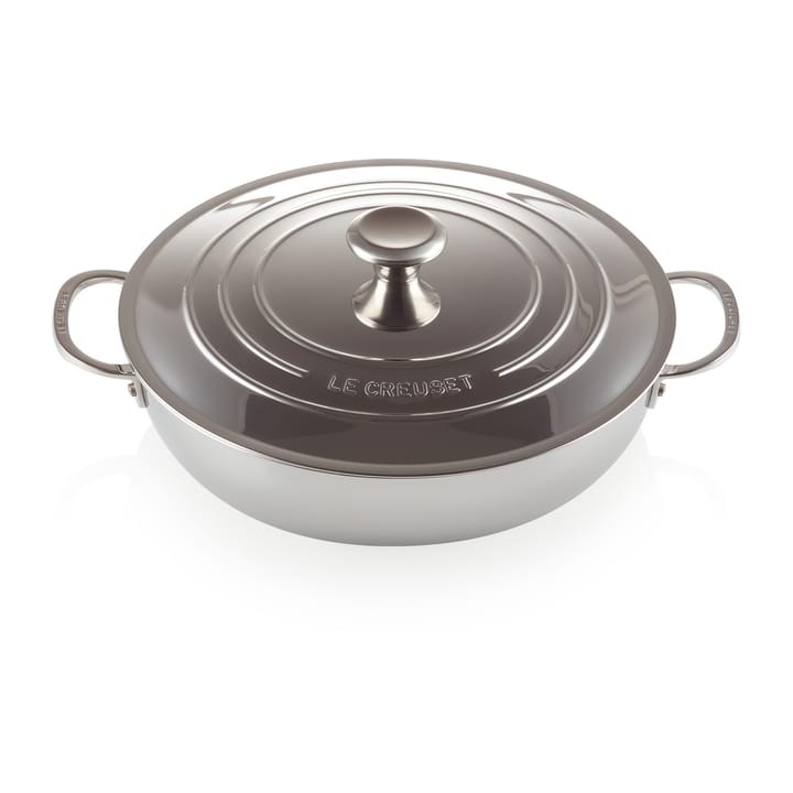 Signature 3-Ply low casserole with lid - 4.8 l - Le Creuset