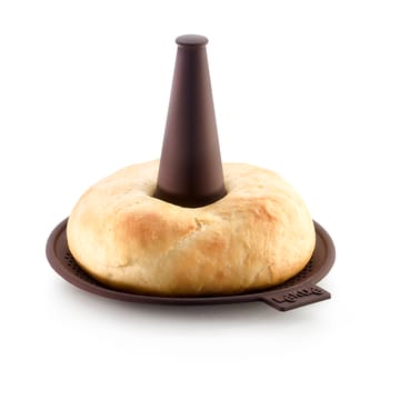 Lékué bagel molds 6-pack - Brown - Lékué