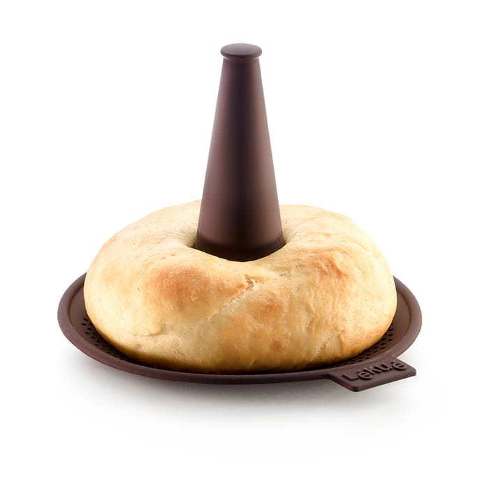 Lékué bagel molds 6-pack, Brown Lékué