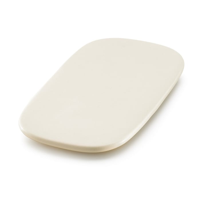 Lékué ceramic plate rectangular 24 cm - White - Lékué