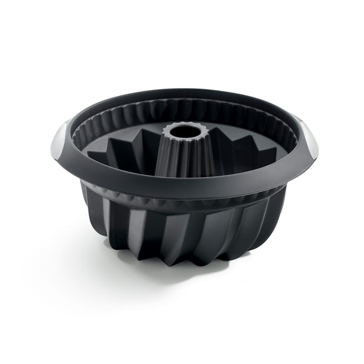 Lékué deep savarin mold silicone Ø22 cm - Black - Lékué