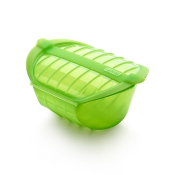 Lékué deep steamer micro 1–2 servings. - Green - Lékué