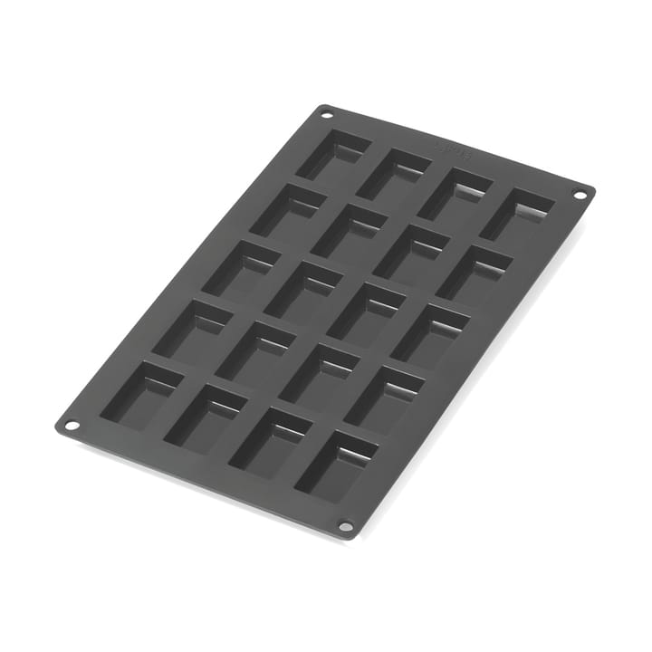 Lékué financier mold silicone 20 pcs - Black - Lékué