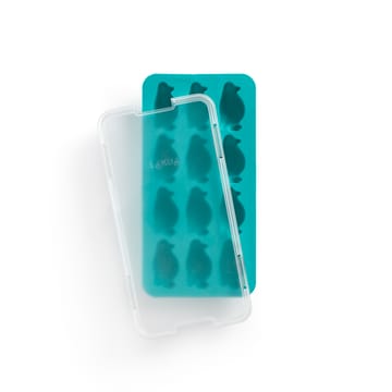 Lékué ice cube tray with lid turquoise - Penguin - Lékué