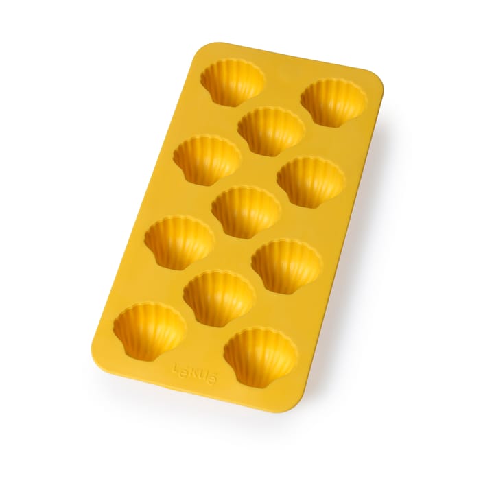 Lékué ice cube tray with lid yellow - Snail - Lékué