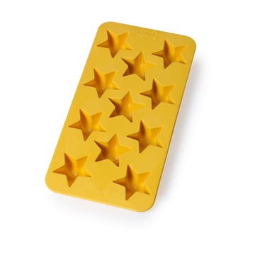 Lékué ice cube tray with lid yellow - Stars - Lékué