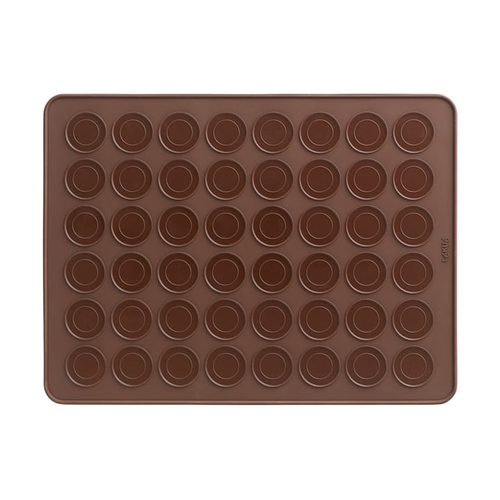 Lékué macarons baking mat silicone 40 cm - Brown - Lékué