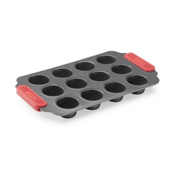 Lékué non-stick mini muffin pan 12 pcs - Red - Lékué