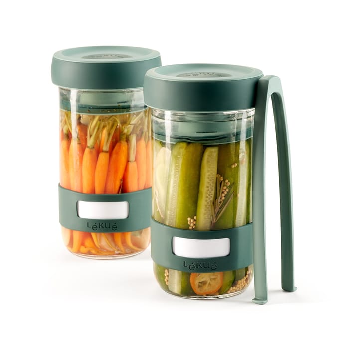 Lékué pickling kit 5 pieces, Green Lékué