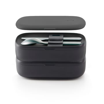 Lékué To Go lunchbox 5 pieces - Black - Lékué