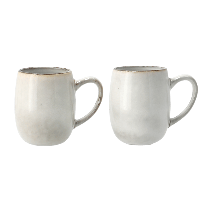 Amera mug with handle, white sands Lene Bjerre