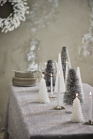 Caville candle sticks star 8 cm - silver - Lene Bjerre