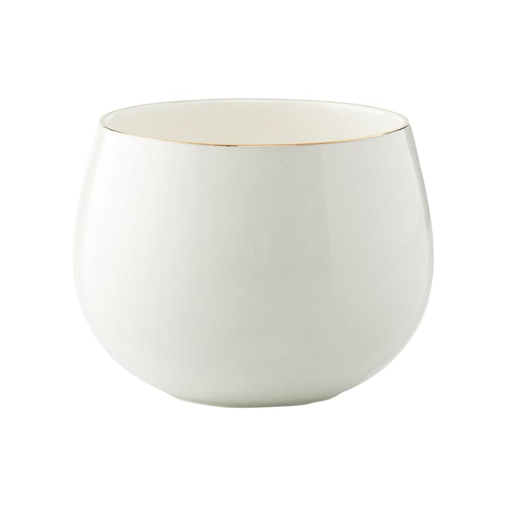 Clara bowl Ø9.5 cm, White-light gold Lene Bjerre