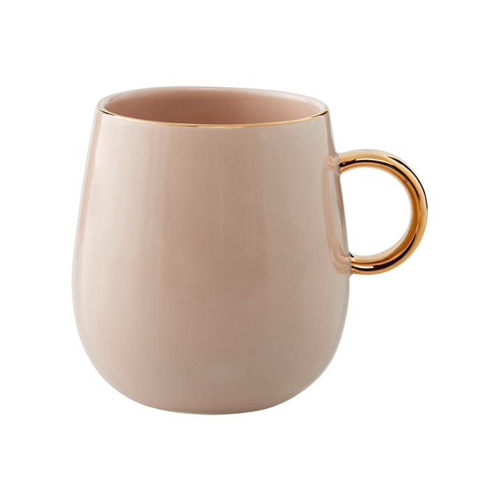 Clara mug with handle 27 cl, Rose-light gold Lene Bjerre