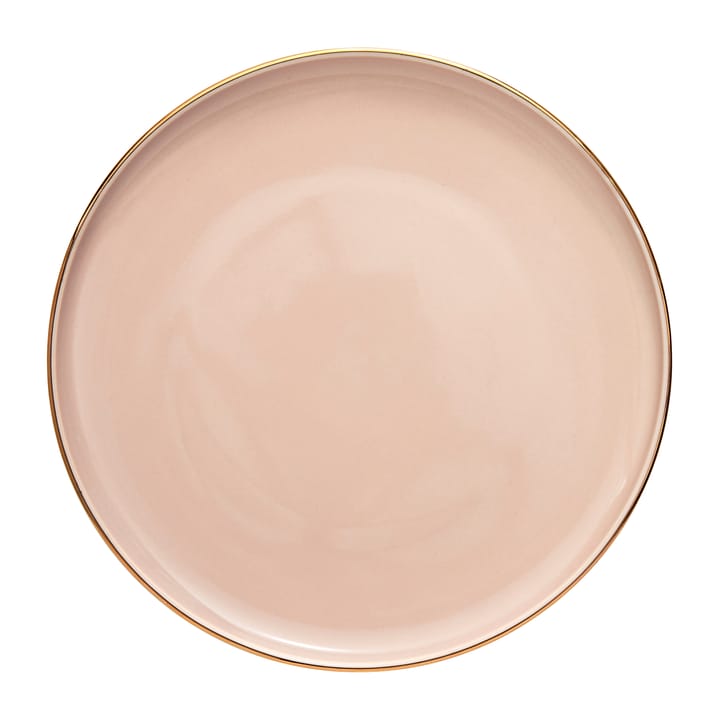 Clara plate Ø20 cm, Rose-light gold Lene Bjerre