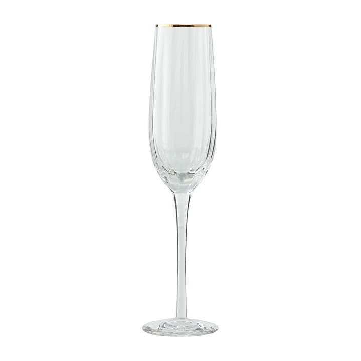 Claudine champagne glass 23.5 cl, Clear-light gold Lene Bjerre