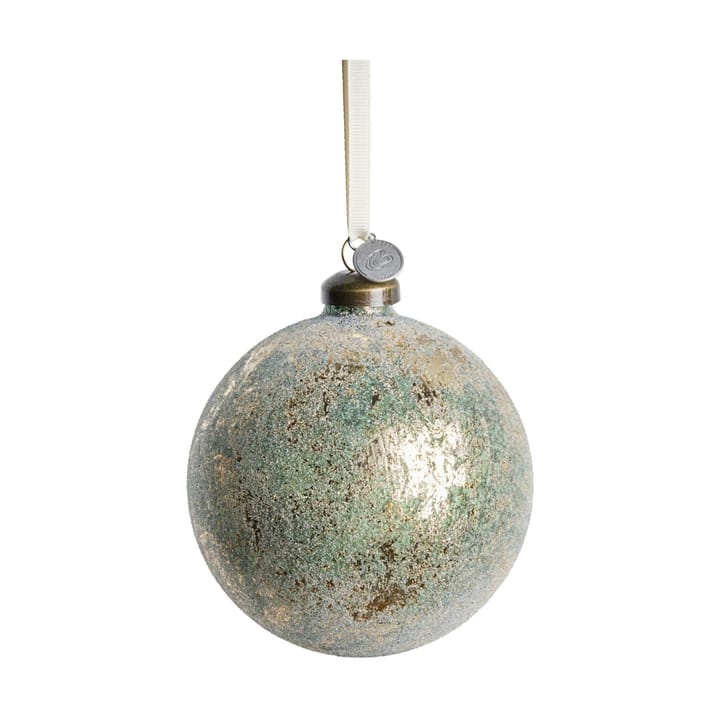 Clearena Christmas bauble Ø10 cm, Dusty green-gold Lene Bjerre