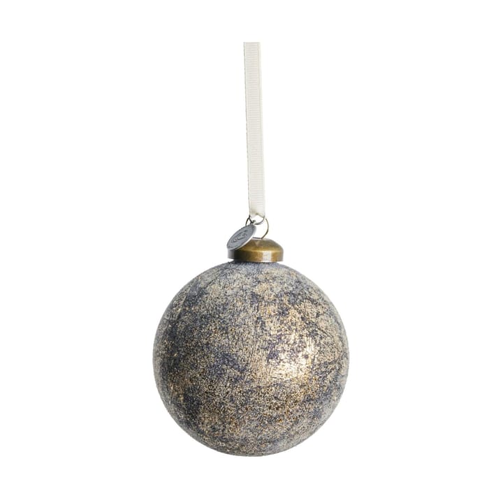 Clearena Christmas bauble Ø8 cm - Dark blue-gold - Lene Bjerre