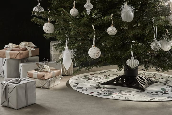 Cristivia Chrsitmas tree rug Ø110 cm, white-multi Lene Bjerre