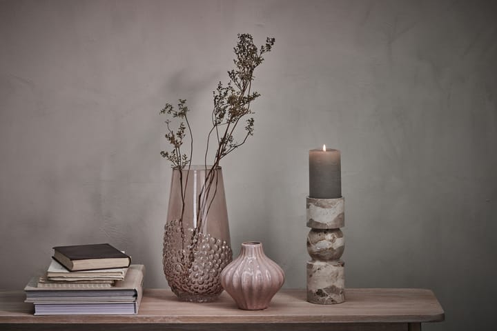 Ellia candle holder 30 cm, Linen Lene Bjerre