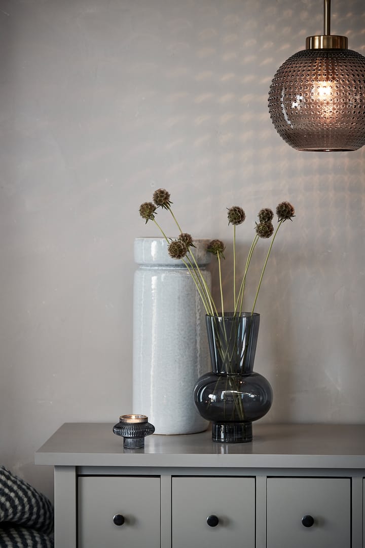 Hedria vase 24.5 cm, Dark grey Lene Bjerre