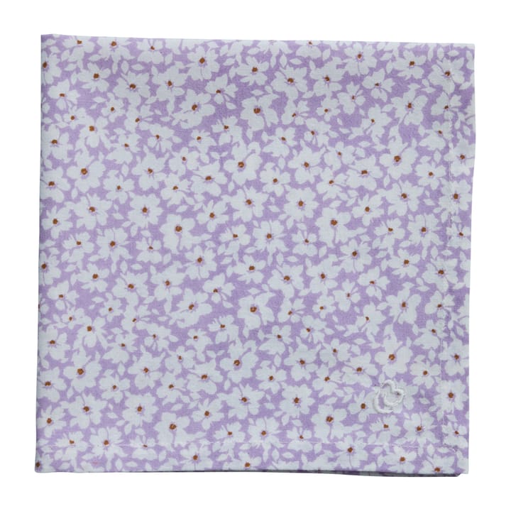 Liberte napkin 40x40 cm, Lilac-white Lene Bjerre