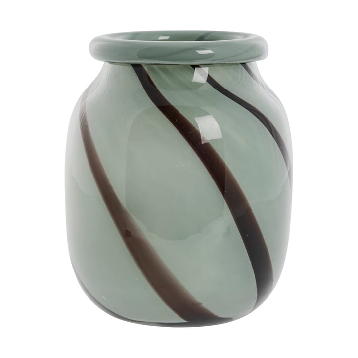 Marena vase Ø16 cm, Green-black Lene Bjerre