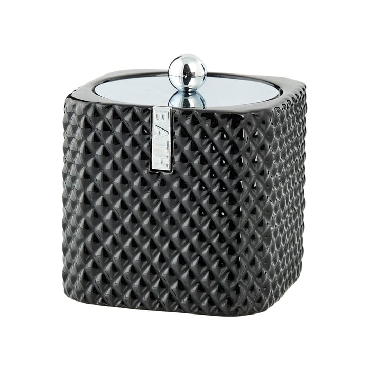 Marion jar 13.5 cm - Black-silver - Lene Bjerre