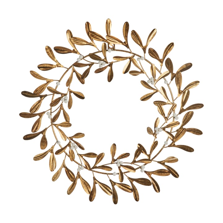 Missia wreath Ø40.5 cm, Light gold Lene Bjerre