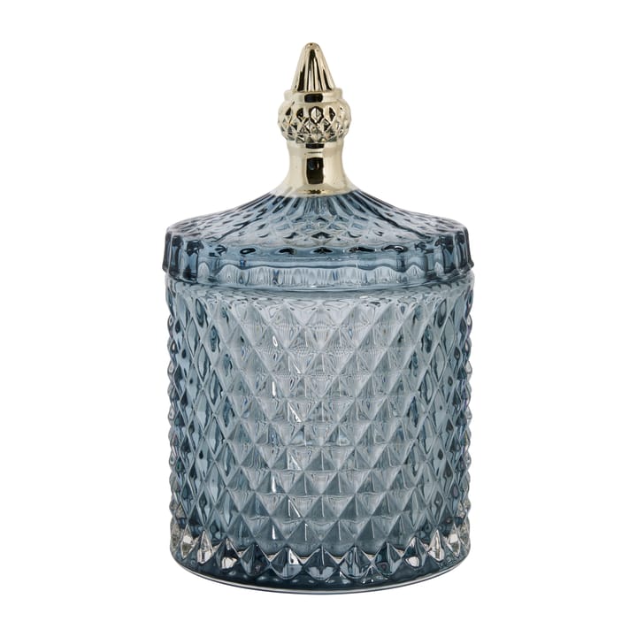 Miya storage jar with lid Ø10.5 cm, Blue Lene Bjerre