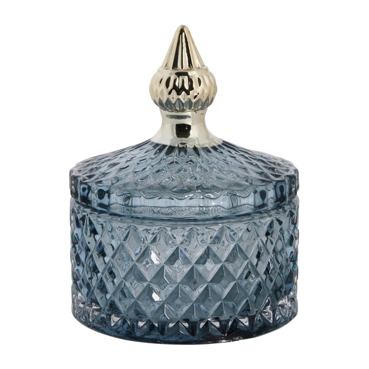 Miya storage jar with lid Ø8.5 cm - Blue - Lene Bjerre