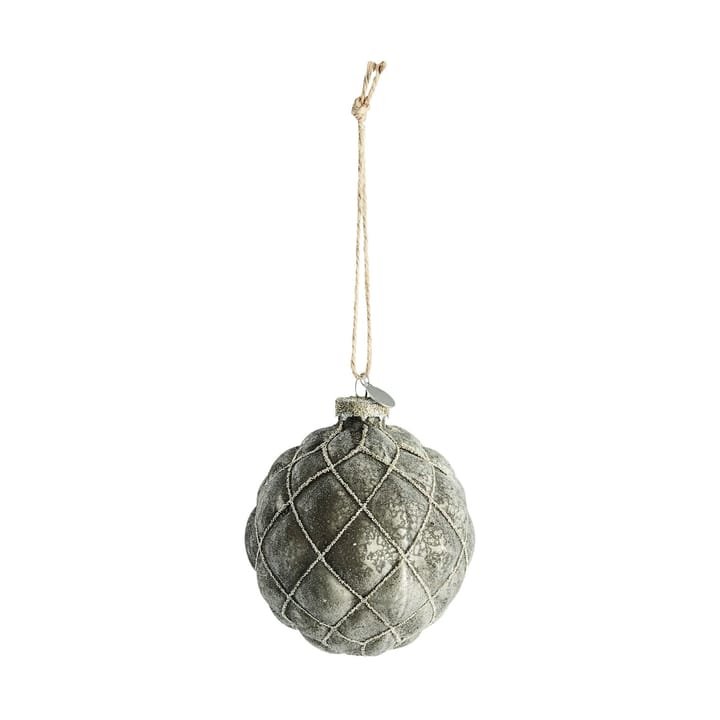 Norille Christmas bauble Ø11 cm, Dark grey, mesh Lene Bjerre