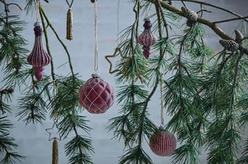 Norille Christmas bauble Ø11 cm - Pomegranate, ribbed - Lene Bjerre