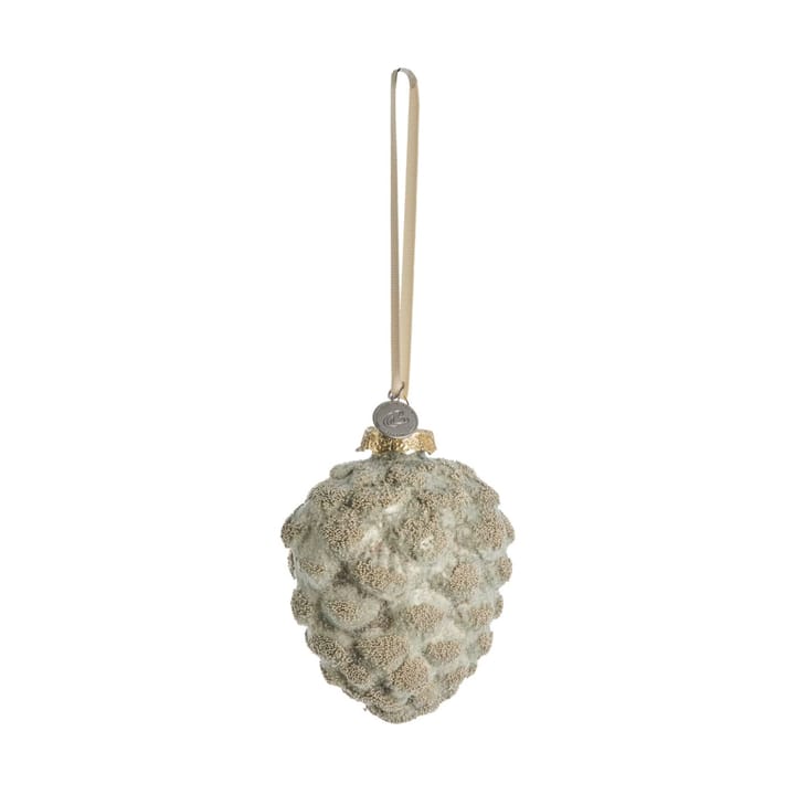 Norille Christmas tree decoration cone 10 cm, Dusty green Lene Bjerre