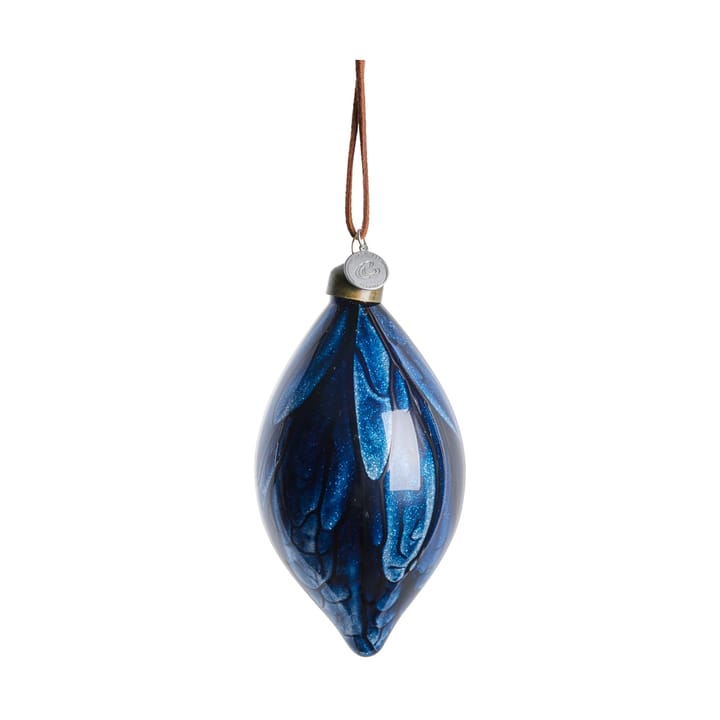 Nosille Christmas bauble 12 cm, Dark blue Lene Bjerre