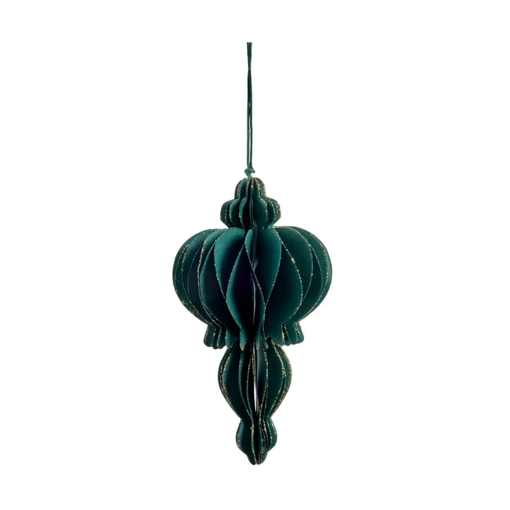 Pappia Christmas tree decoration 15 cm, Dark green Lene Bjerre