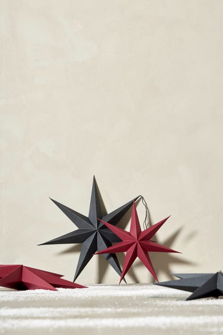 Pappia star 40 cm, Dark grey Lene Bjerre