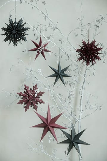 Pappia star 40 cm - Pomegranate - Lene Bjerre