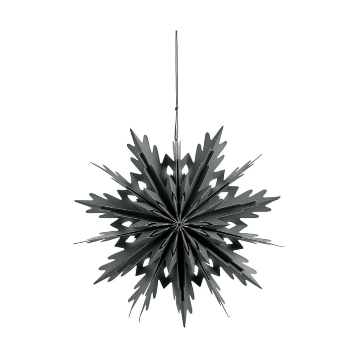 Paselle decoration star Ø30 cm, Dark grey Lene Bjerre