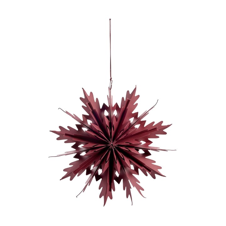 Paselle decoration star Ø30 cm - Pomegranate - Lene Bjerre